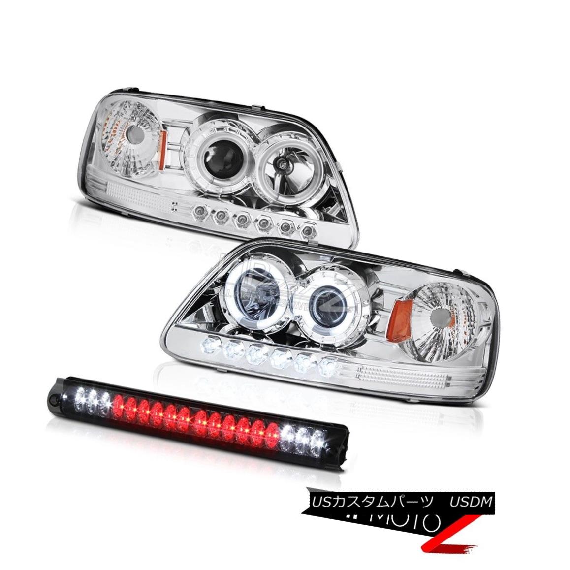 ヘッドライト Projector Headlights CCFL Angel Eye LED Tint 1997-2003 F150 Flareside King Ranch プロジェクターヘッドライトCCFL Angel Eye LED Tint 1997-2003 F150 Flareside King Ranch 【並行輸入品】