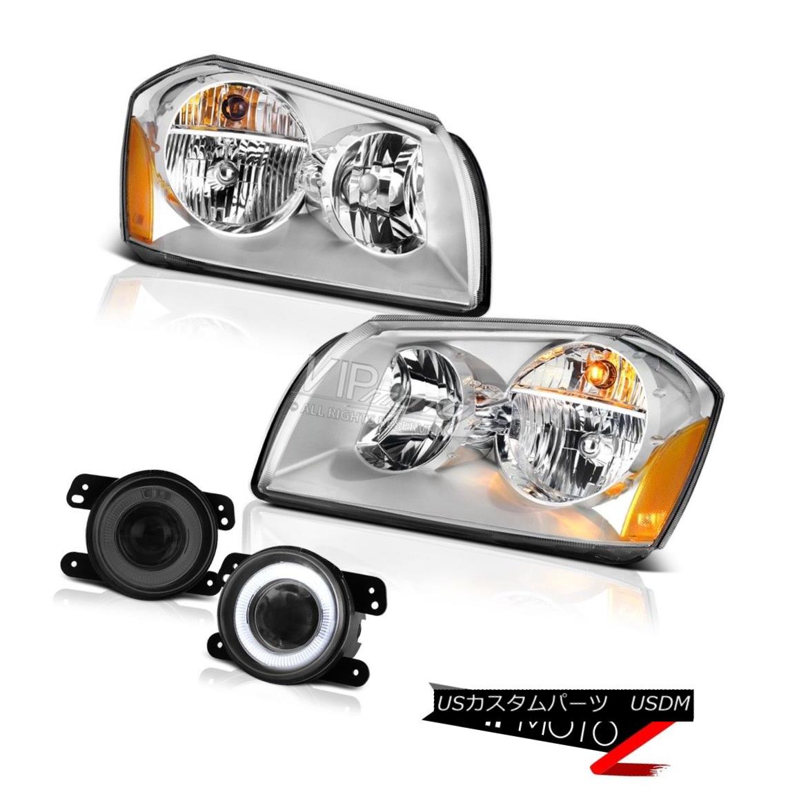 ヘッドライト 2005-2007 Dodge Magnum Se Foglamps Headlights Factory Style OE Style Replacement 2005-2007 Dodge Magnum Se Foglampsヘッドライト工場スタイルOEスタイルの交換 【並行輸入品】
