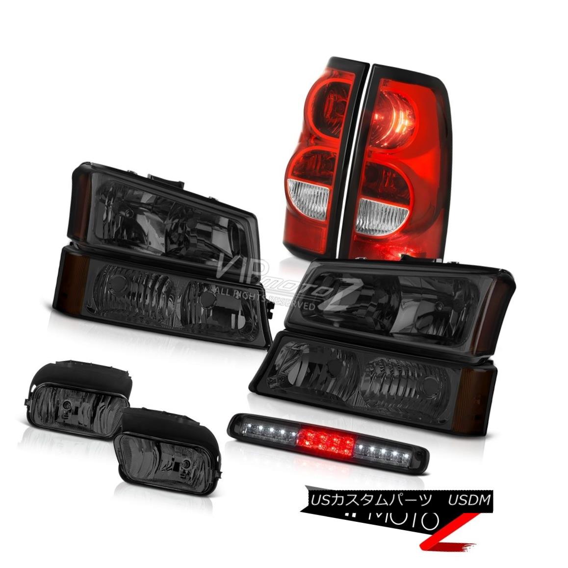 ヘッドライト 03-06 Silverado Smokey 3RD Brake Light Fog Lamps Taillamps Signal Headlights 03-06 Silverado Smokey 3RDブレーキライトフォグランプタイルランプシグナルヘッドライト 【並行輸入品】