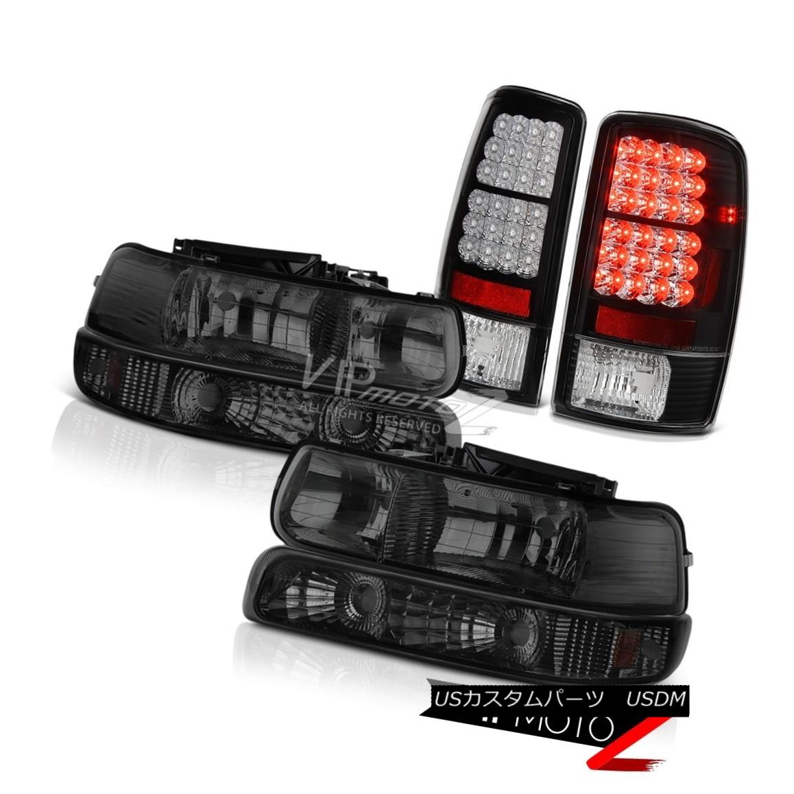 ヘッドライト 2000-2006 Suburban 6.0L Smoked Bumper+Headlight+Inky Black Bright LED Tail Light 2000-2006郊外6.0Lスモークバンパー+ヘッドリッグ ht + InkyブラックブライトLEDテールライト 【並行輸入品】 53,592円