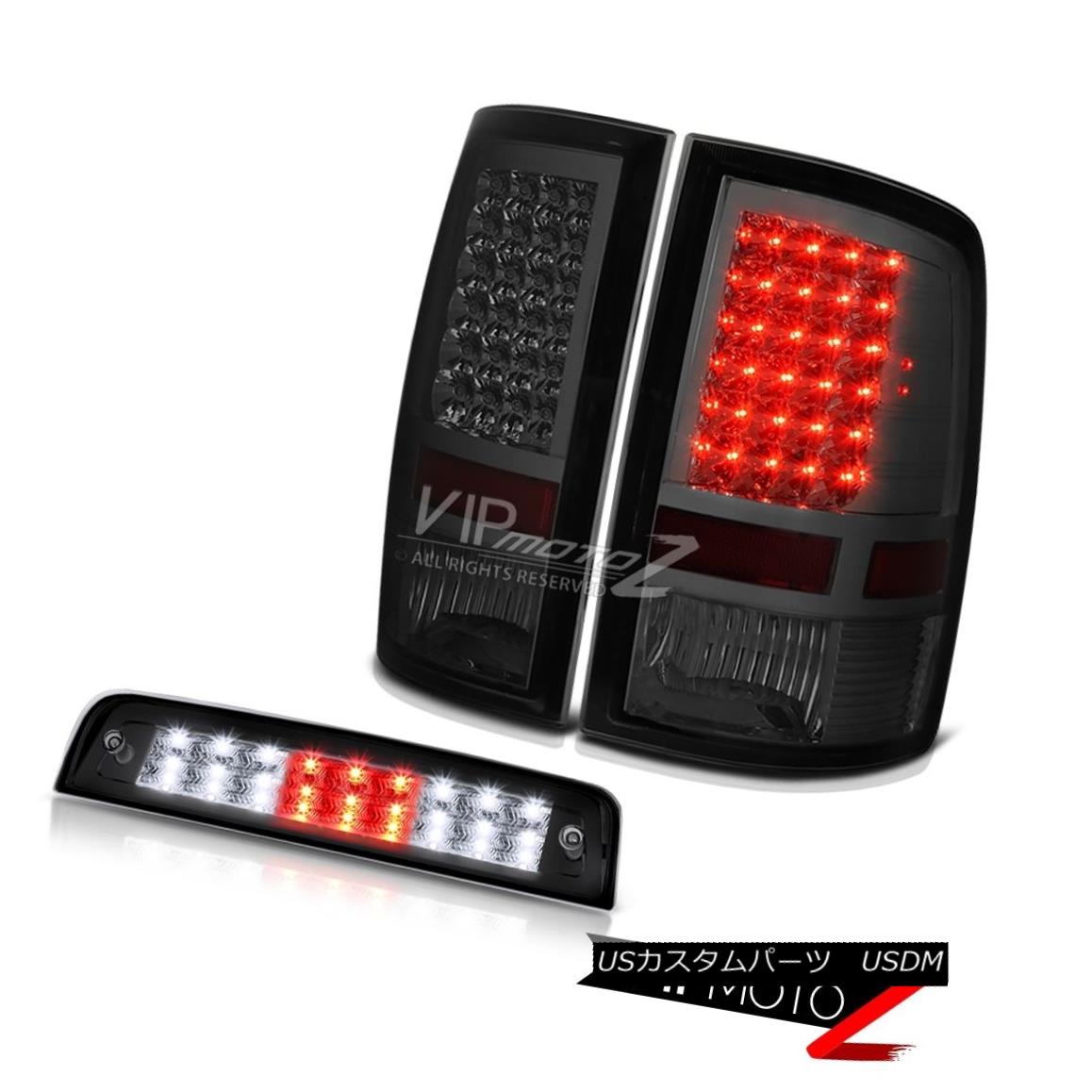 ヘッドライト 2009-2017 Ram 1500 Laramie Inky Black Roof Cab Lamp Tail Lamps \