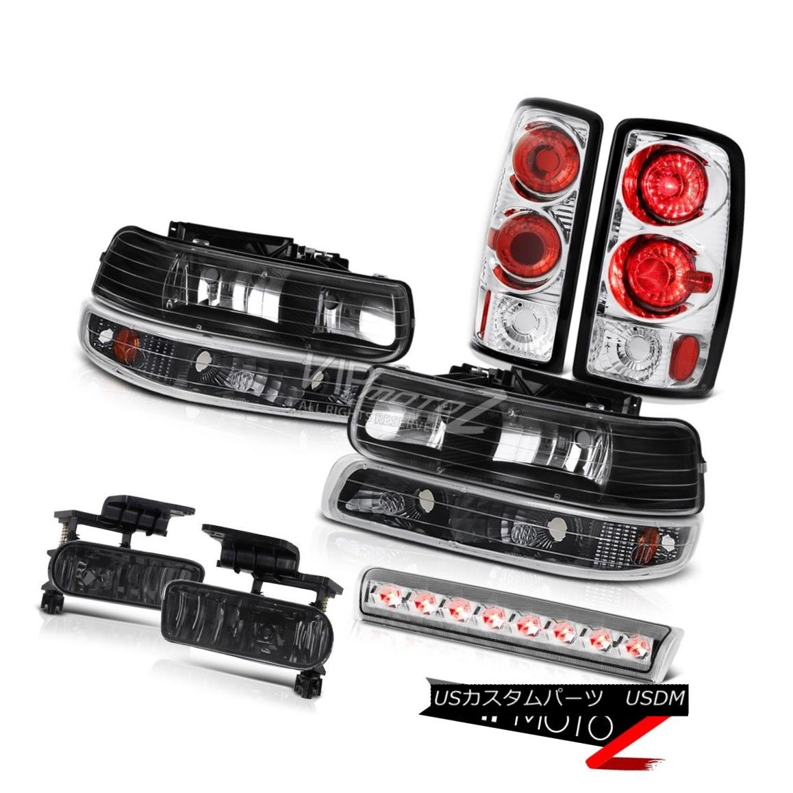 ヘッドライト 2000-2006 Tahoe LS Third brake light fog lights tail black bumper Lamp Foglights 2000-2006タホLS第3ブレーキライトフォグライトテールブラックバンパーランプフォグライト 【並行輸入品】
