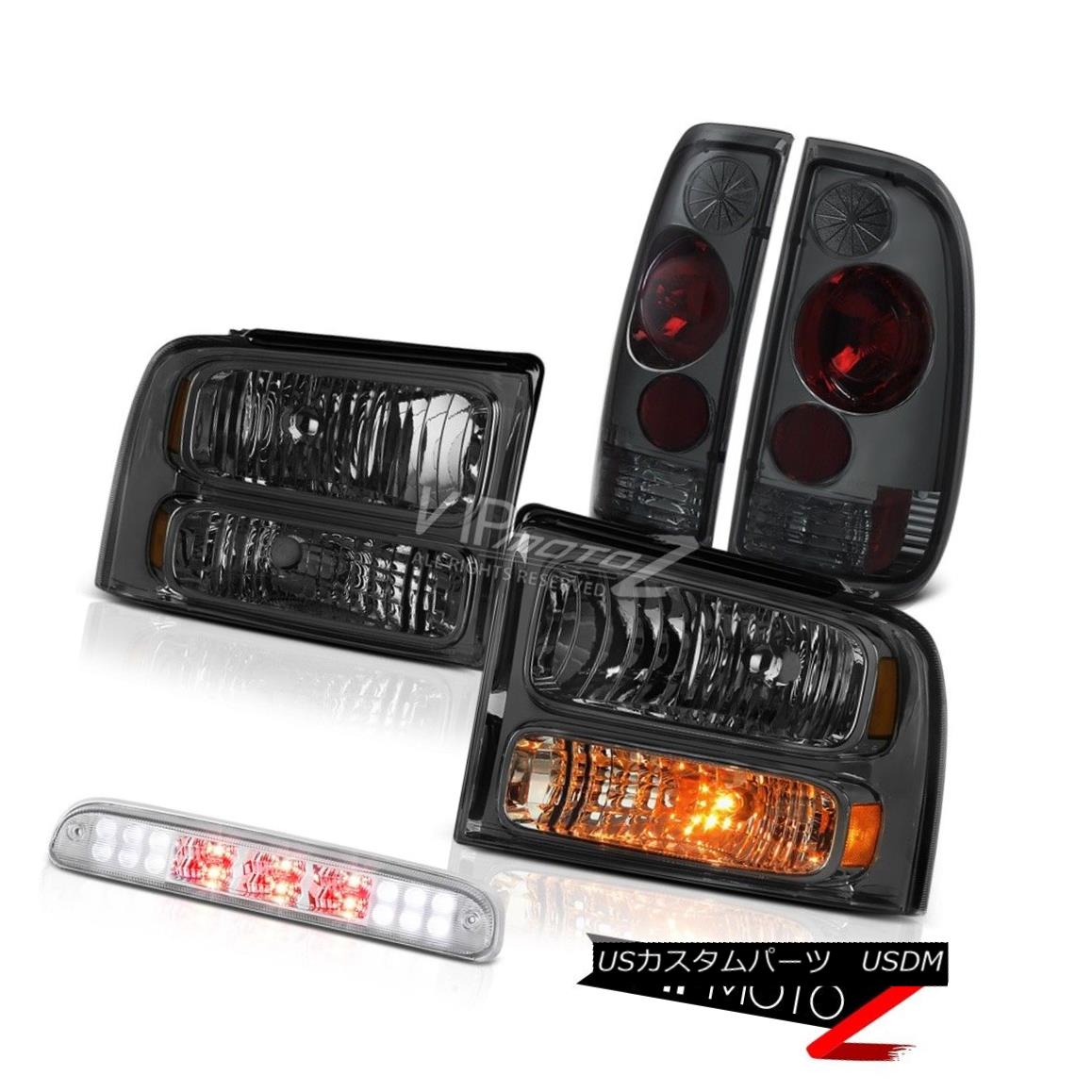 ヘッドライト Smoke Headlights Altezza Taillights 3rd Brake Chrome LED 05-07 F350 Turbo Diesel 煙のヘッドライトAltezzaの灯台第3ブレーキのLED 05-07 F350ターボディーゼル 【並行輸入品】