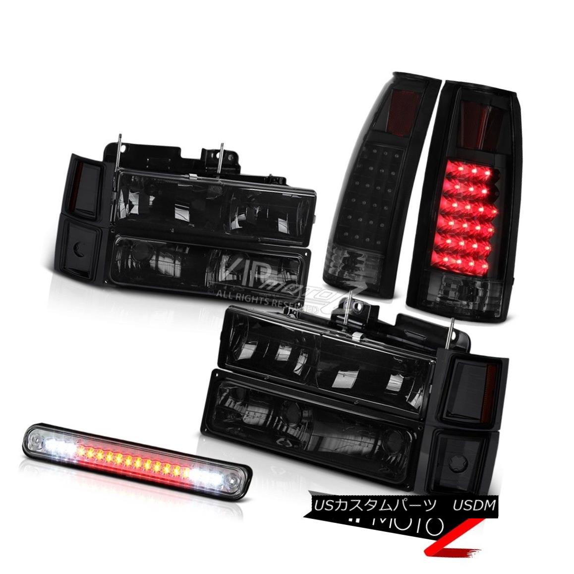 ヘッドライト 1994-1998 Silverado 2500 Roof Cab Light Taillamps Smoked Headlamps Bumper Corner 1994-1998 Silverado 2500ルーフキャブライトタイヤランプスモークヘッドランプバンパーコーナー 【並行輸入品】