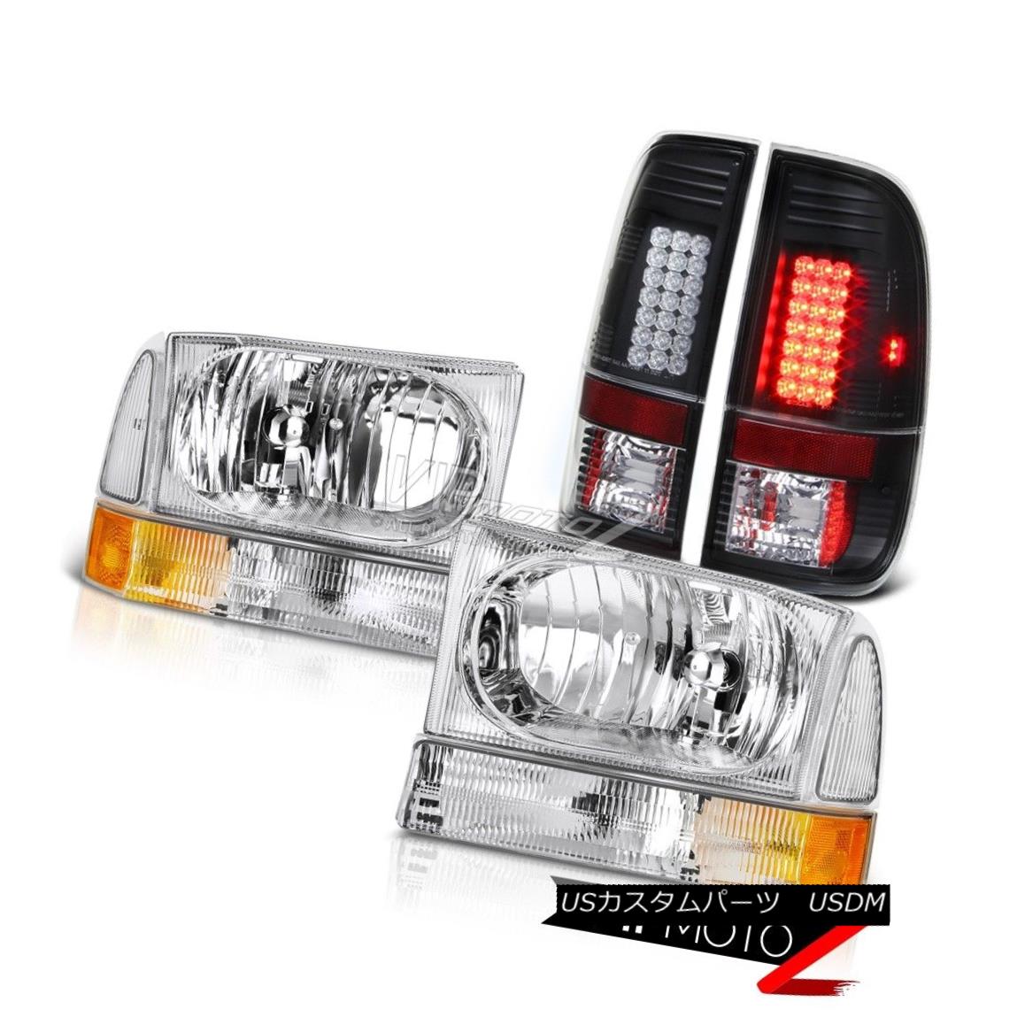 ヘッドライト Clear Headlights LED Signal Tail Lights 99 00 01 02 03 04 Ford F-250 SuperDuty クリアヘッドライトLEDシグナルテールライト99 00 01 02 03 04 Ford F-250 SuperDuty 【並行輸入品】