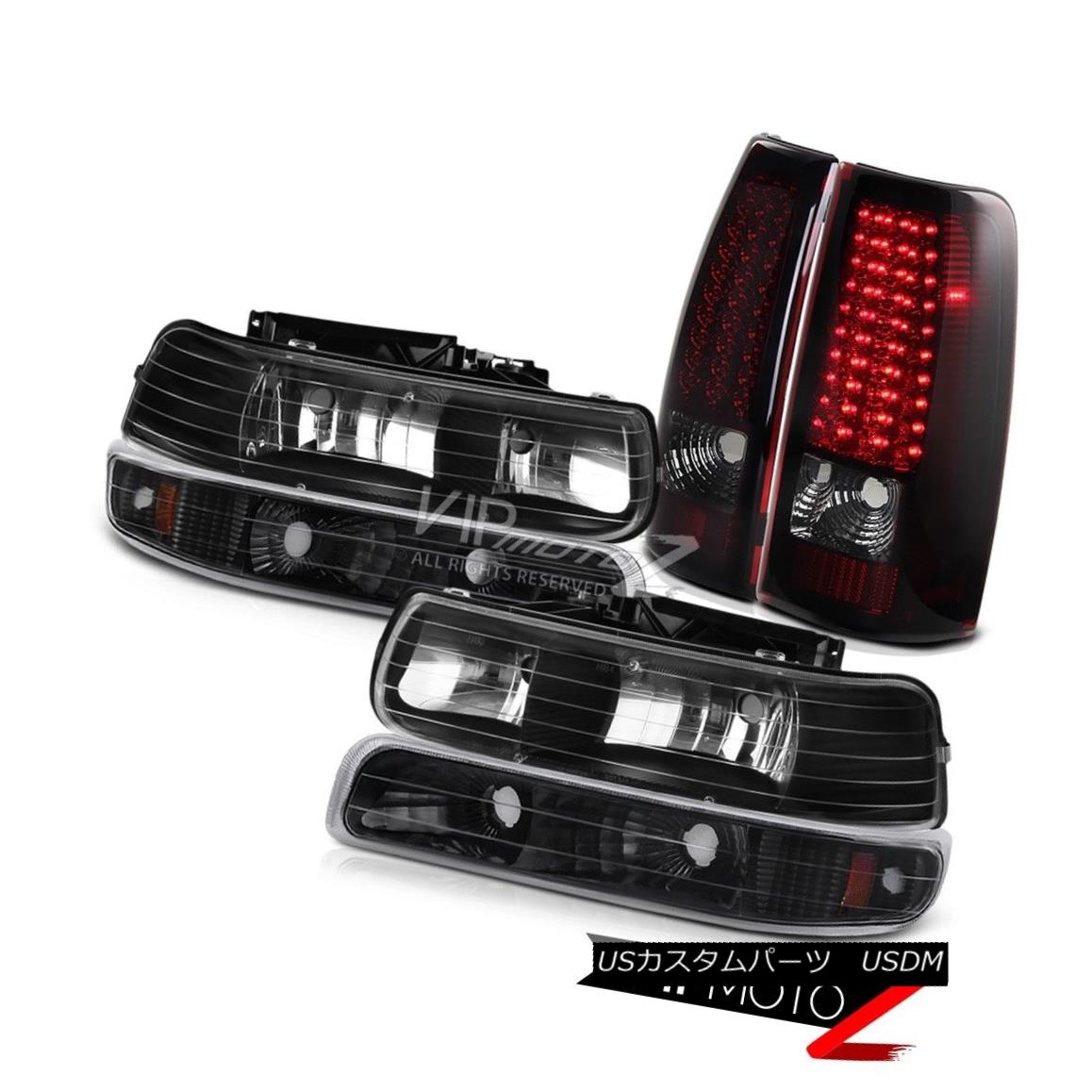 ライト・ランプ-独特な店 Taillight Lamp Brake Red Smoke Headlights Bumper 2500 1500  99-02 SILVERADO CHEVY ヘッドライト CHEVY 2500バンパーヘッドライトスモークブレーキランプテールライト 1500  99-02 SILVERADO - shepherdthoughts.com