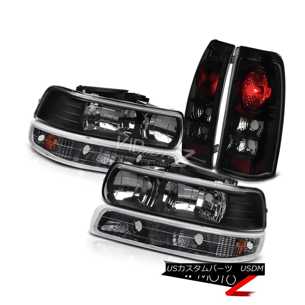 ヘッドライト CHEVY Silverado 99-02 1500 2500 3500 {SINISTER BLACK} Headlight Taillamp Parking CHEVYシルバラード99-02 1500 2500 3500 {SINISTER BLACK}ヘッドランプタイルランプ駐車場 【並行輸入品】