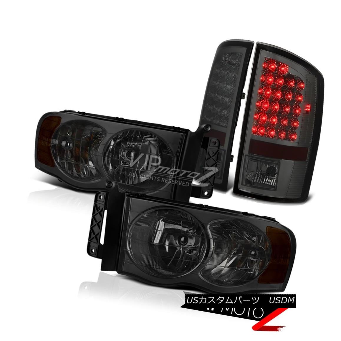人気満点 ライト ランプ ヘッドライト Left Right Smoke Headlight Led Tail Light Dodge Ram 02 05 Hemi Sport V8 左 右スモークヘッドライト Ledテールライトドッジram 02 05 Hemi Sport V8 Powergy Com Mx