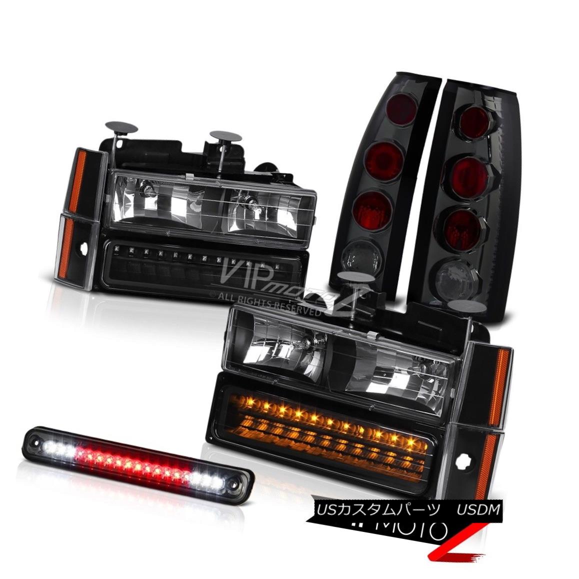 ヘッドライト SMOKE Tail Light w/ LED Third Brake Lamp Headlights Corner Signal Pick Up Truck SMOKEテールライトLED付き第3ブレーキランプヘッドライトコーナー信号ピックアップトラック 【並行輸入品】 49,764円