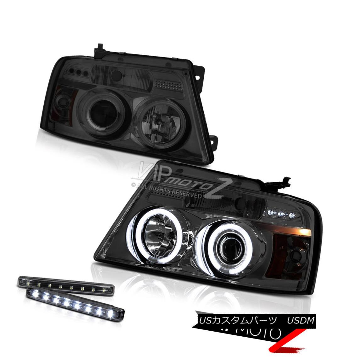 ヘッドライト >>LED LIGHT BAR KIT<< 04-08 Ford F150 Lariat/FX4 CCFL Halo Projector Headlight ＆gt;＆lt; LEDライトバーキット＆lt; 04-08 Ford F150 Lariat / FX4 CCFL Haloプロジェクターヘッドライト 【並行輸入品】