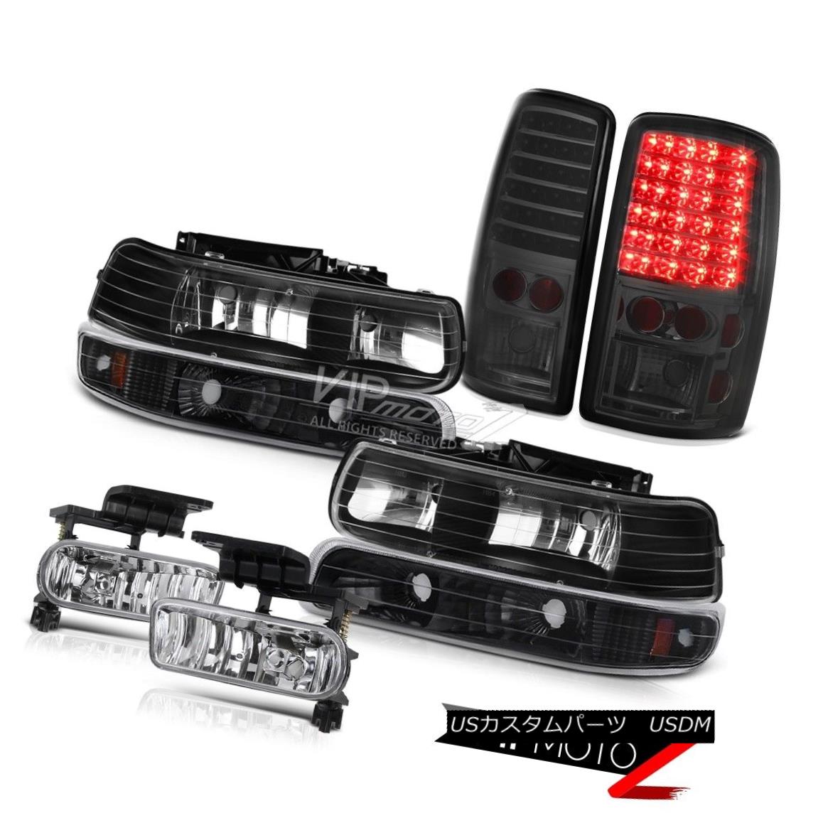 ヘッドライト 00 01 02 03 04 06 Suburban Z71 Bumper+Headlights Smoke LED Taillight Driving Fog 00 01 02 03 04 06郊外Z71バンパー+ヘッドリッグ htsスモークLEDテールライトドライビングフォグ 【並行輸入品】
