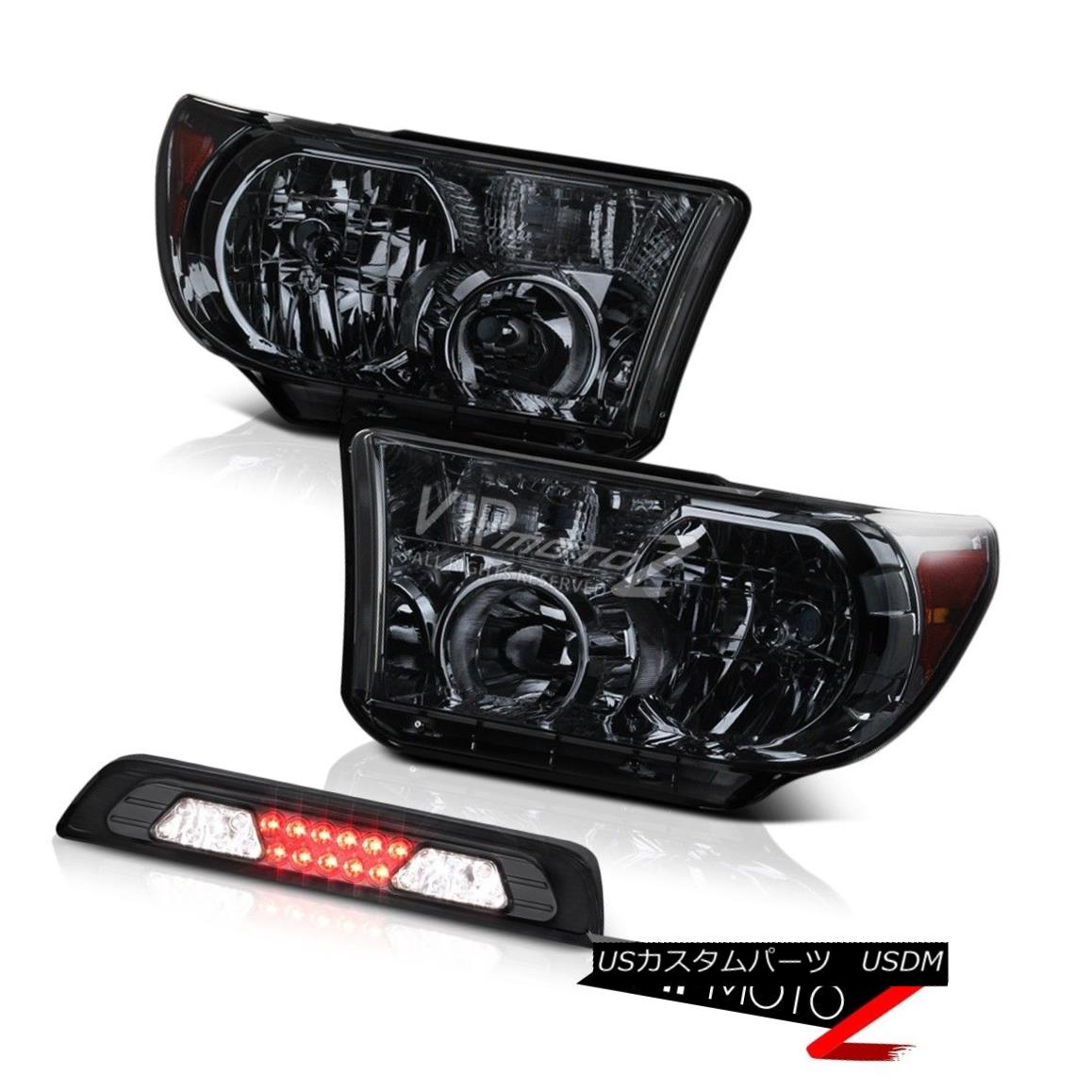 ヘッドライト 2007-2013 Toyota Tundra Limited Phantom Smoke Headlamps High Stop Lamp Assembly 2007-2013 Toyota Tundra Limitedファントムスモークヘッドランプハイストップランプアセンブリ 【並行輸入品】