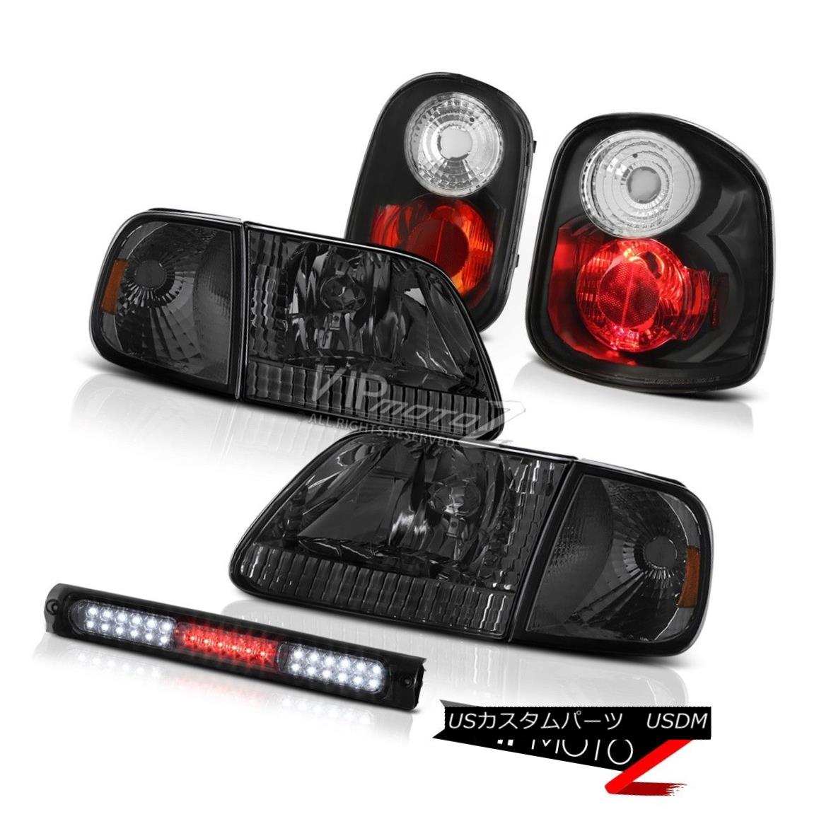 ヘッドライト Bumper Headlights Rear Brake Lights LED 1997-2000 F150 Flareside Harley Davidson バンパーヘッドライトリアブレーキライトLED 1997-2000 F150 Flareside Harley Davidson 【並行輸入品】