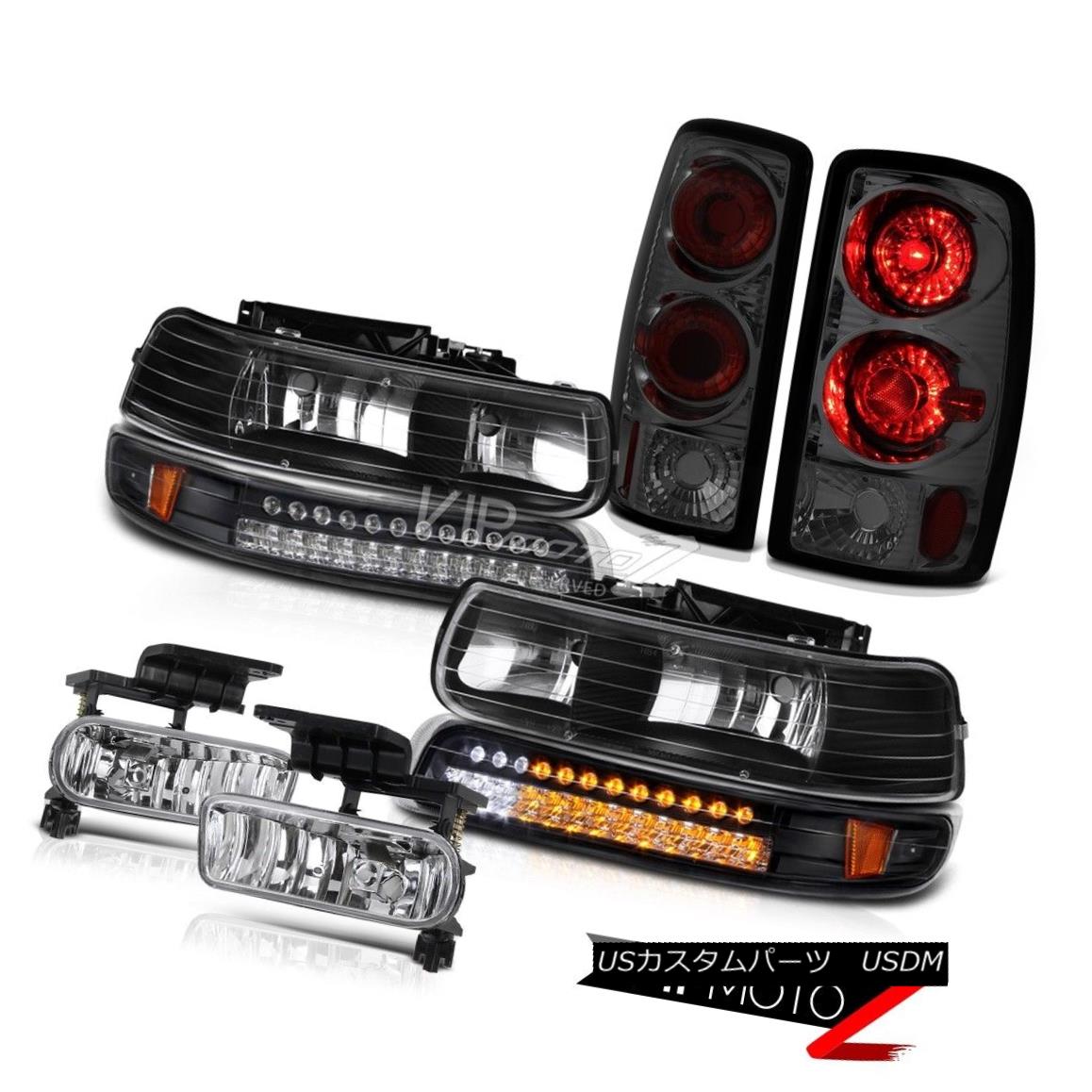 ヘッドライト 00 01 02 03 04 05 06 Suburban Black Headlights LED Altezza Tinted Tail Lamps Fog 00 01 02 03 04 05 06郊外のブラックヘッドライトLED Altezzaテールテールランプフォグ 【並行輸入品】