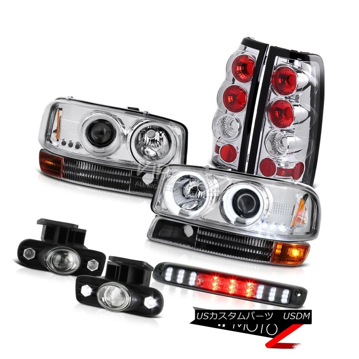 ヘッドライト 99-02 Sierra WT Euro CCFL Halo Headlamps Altezza Tail Lights Projector Foglights 99-02 Sierra WT Euro CCFL HaloヘッドランプAltezza Tail Lightsプロジェクターフォグライト 【並行輸入品】