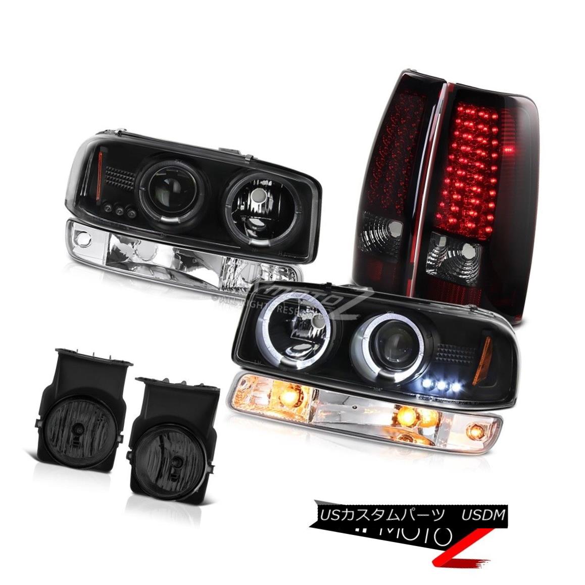 ヘッドライト 03 04 05 06 Sierra SLE Foglamps red smoke led taillamps parking lamp headlights 03 04 05 06 Sierra SLE Foglamps赤い煙で覆われたテールランプパーキングランプヘッドライト 【並行輸入品】