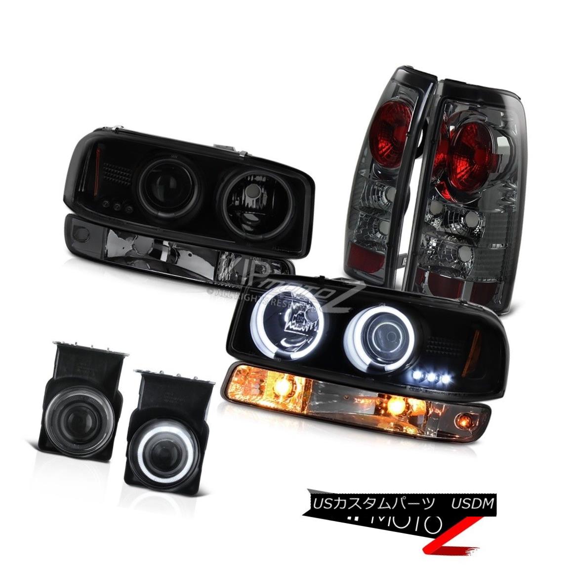 ヘッドライト 03-06 Sierra SLE Fog lamps rear brake parking lamp dark tinted ccfl Headlights 03-06 Sierra SLEフォグランプリアブレーキパーキングランプダークティッシュccflヘッドライト 【並行輸入品】