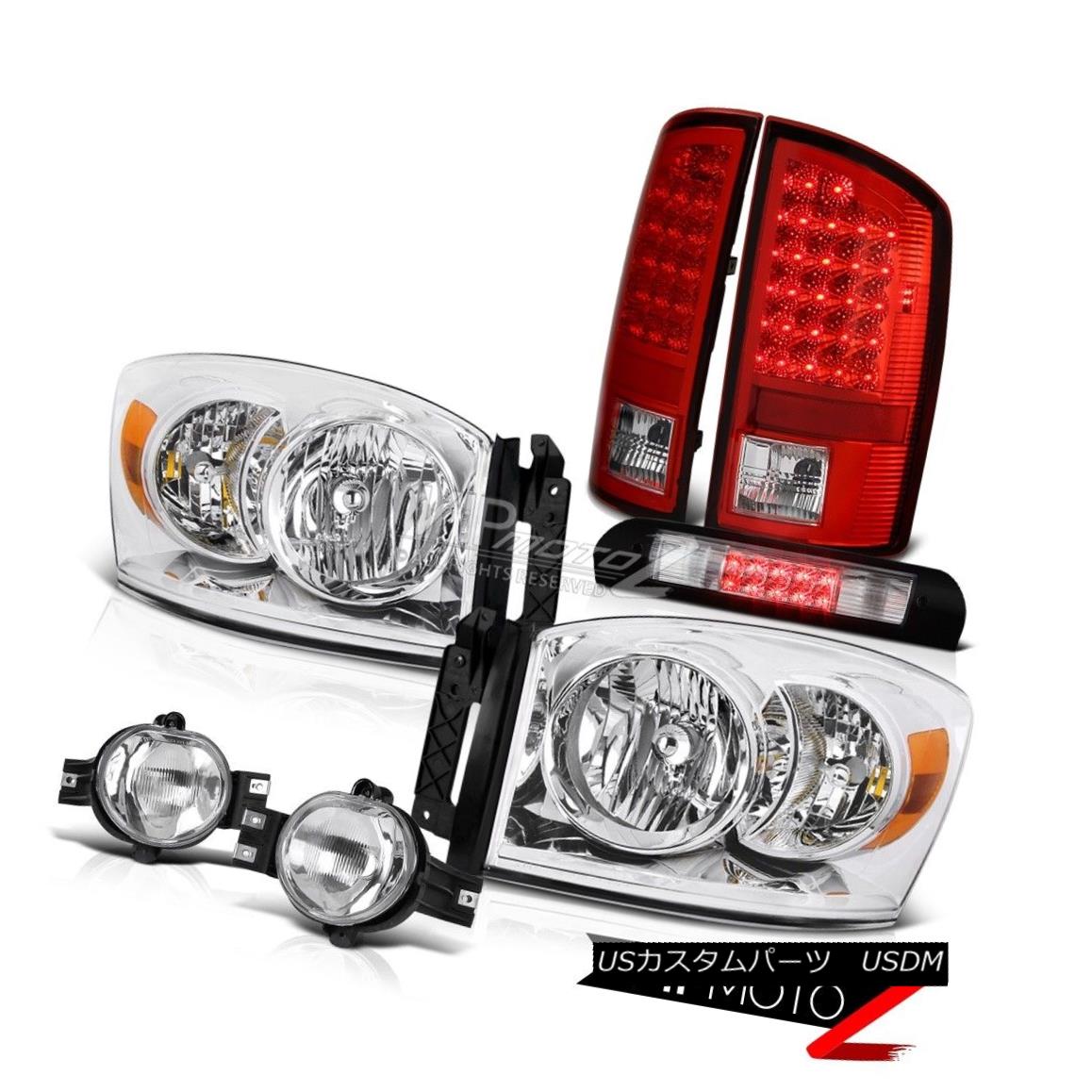 ヘッドライト 2006 Dodge Ram ST Pair New Headlights LED Signal Tail Light Foglights High Cargo 2006 Dodge Ram STペア新しいヘッドライトLED信号テールライトFoglights High Cargo 【並行輸入品】