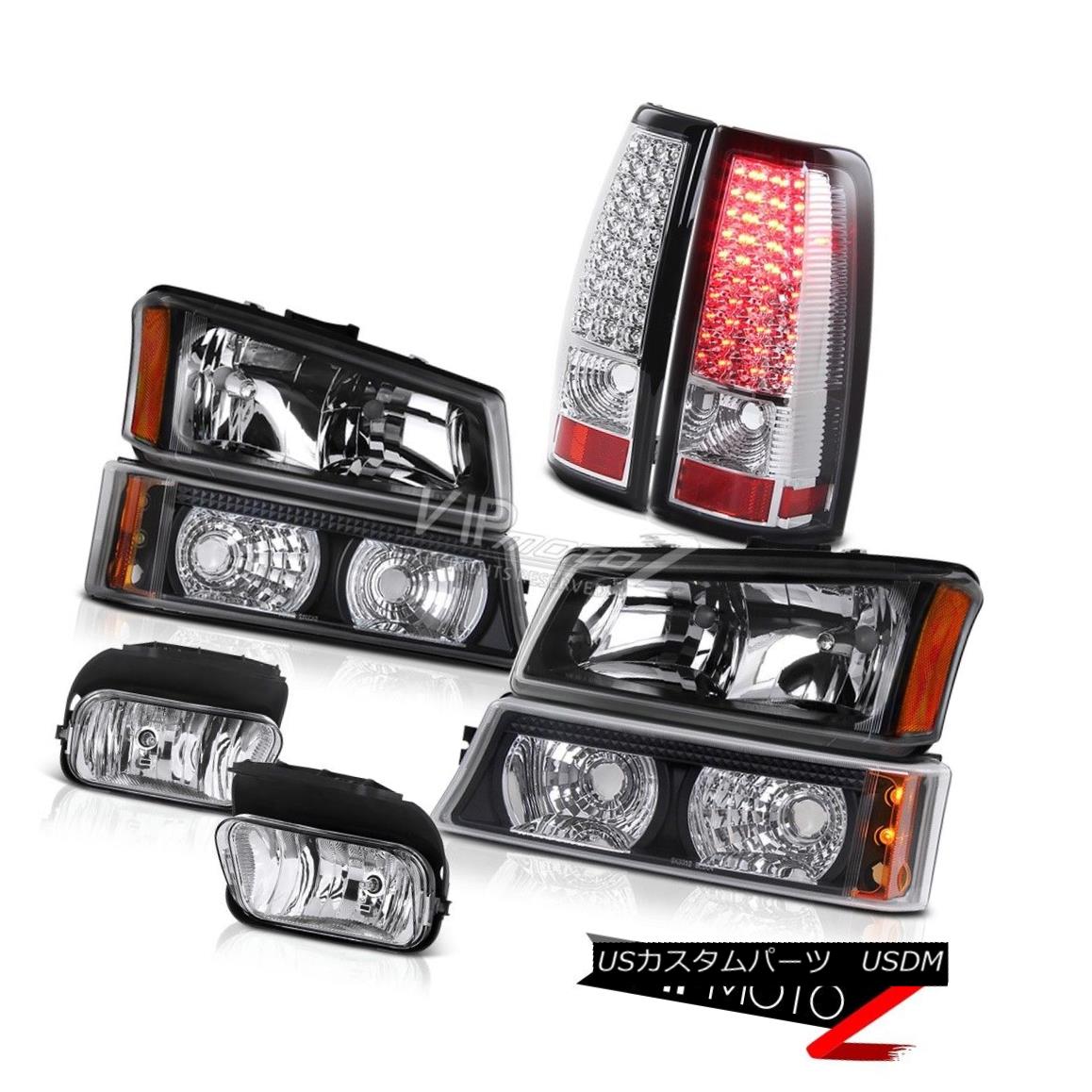 ヘッドライト 03 04 05 06 Silverado SS Headlight Bumper Lamp BRIGHTEST LED Tail Lights Foglamp 03 04 05 06 Silverado SSヘッドライトバンパーランプBRIGHTEST LEDテールライトフォグライト 【並行輸入品】