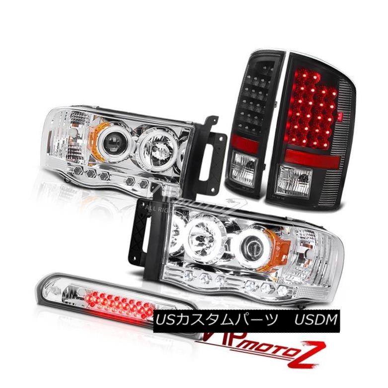 ヘッドライト Halo Angel Eye Headlights Tail Lights LED Roof Stop Clear 02 03 04 05 Ram SRT-10 ハローエンジェルアイヘッドライトテールライトLEDルーフストップクリア02 03 04 05 Ram SRT-10 【並行輸入品】