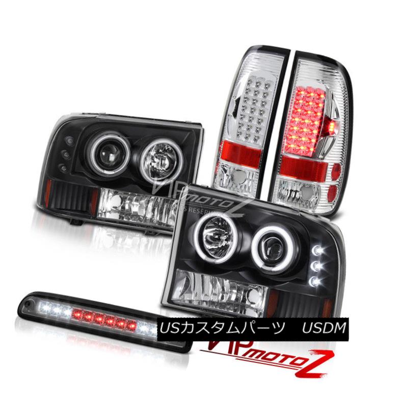 メーカー直売 ライト ランプ 99 04 Tail Bulb Led Cargo Brake Third Headlights Rim Ccfl Brightest ヘッドライト F350 7 3l F350 Ccflリムヘッドライト第3ブレーキカーゴledバルブテール99 04 明るく 7 3l