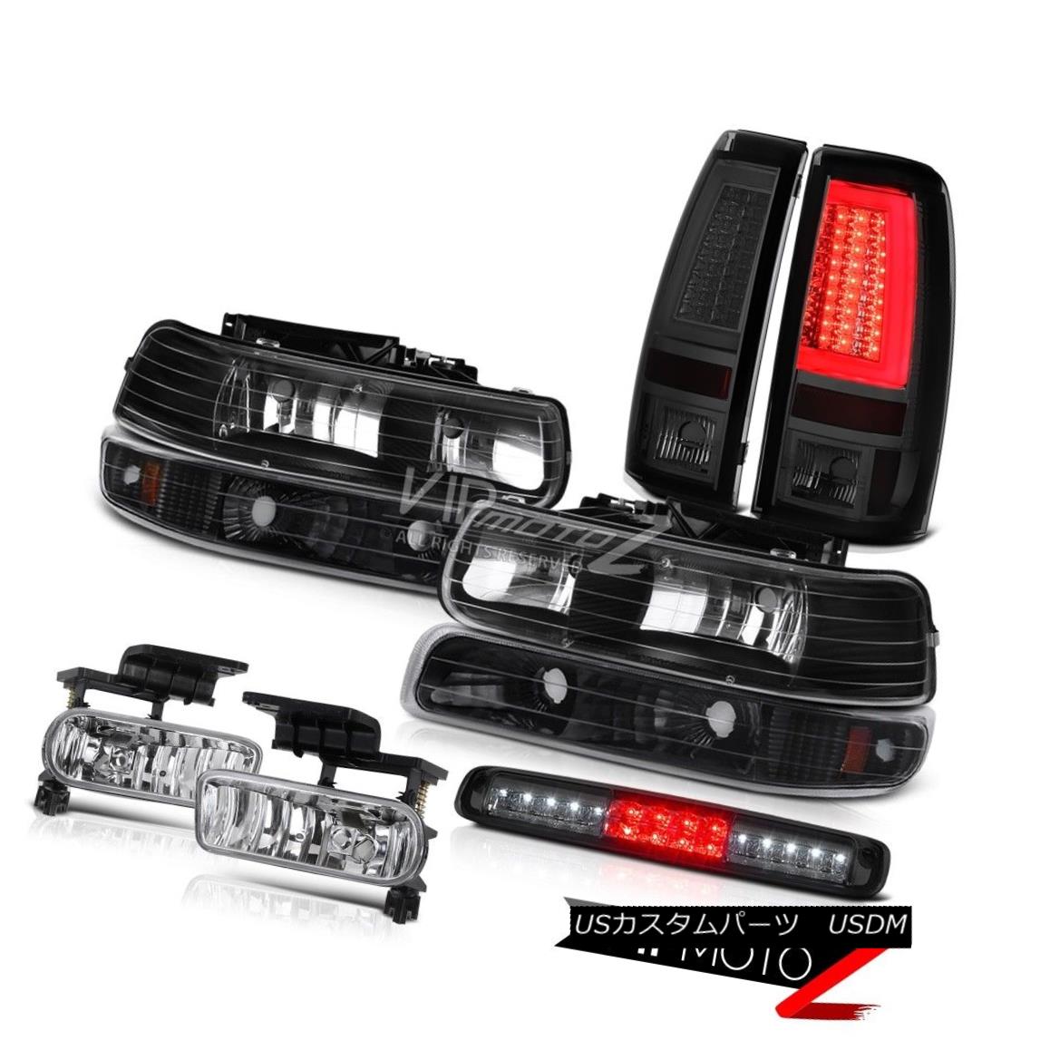 ヘッドライト 99 00 01 02 Silverado 3500 Taillamps High Stop Lamp Foglamps Signal Light LED 99 00 01 02 Silverado 3500 TaillampsハイストップランプフォグランプシグナルライトLED 【並行輸入品】