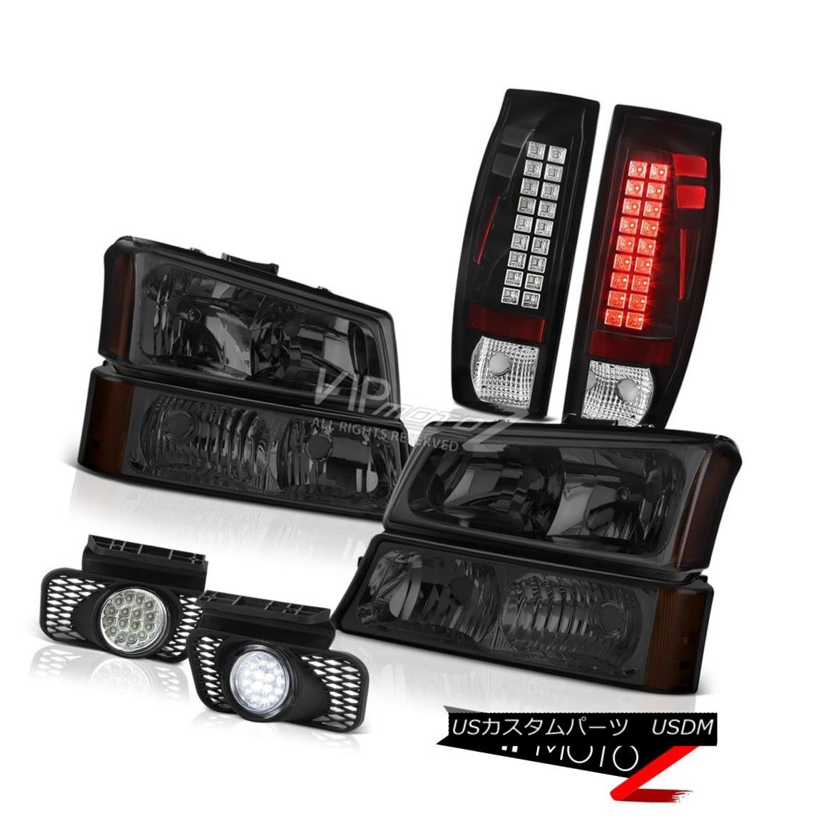 ヘッドライト 03-06 Avalanche Crystal Clear Foglights Raven Black Taillamps Smoked Headlights 03-06アバランチェクリスタルクリアフォグライトレイヴンブラックトライアンフスモークヘッドライト 【並行輸入品】