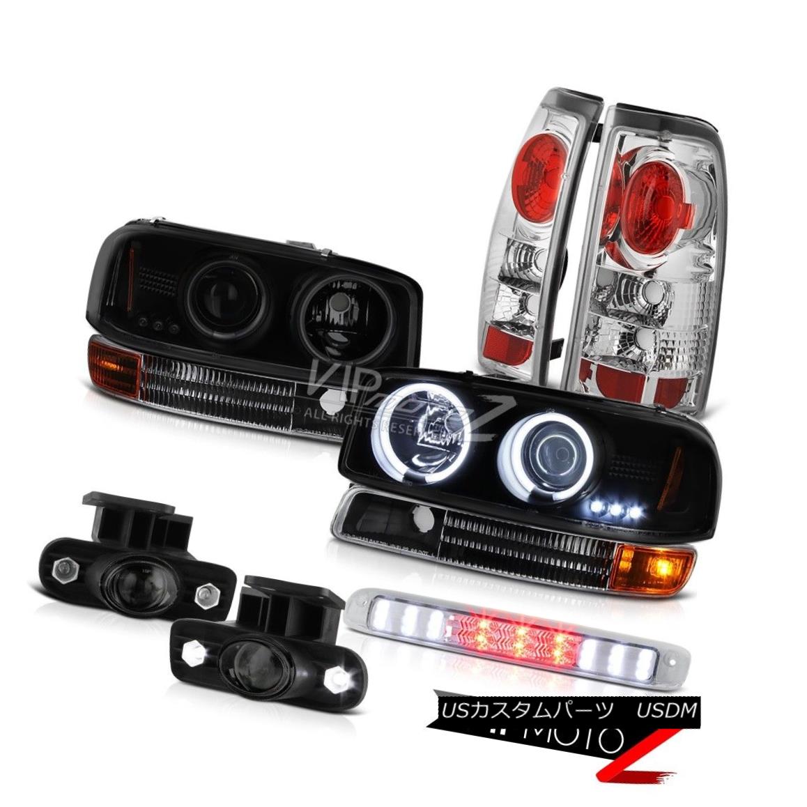 ヘッドライト CCFL Rim Headlights Reverse Brake Lamps Foglights 3rd LED 99-02 Sierra 5.3L V8 CCFLリムヘッドライトリバースブレーキランプフォグライト第3 LED 99-02 Sierra 5.3L V8 【並行輸入品】