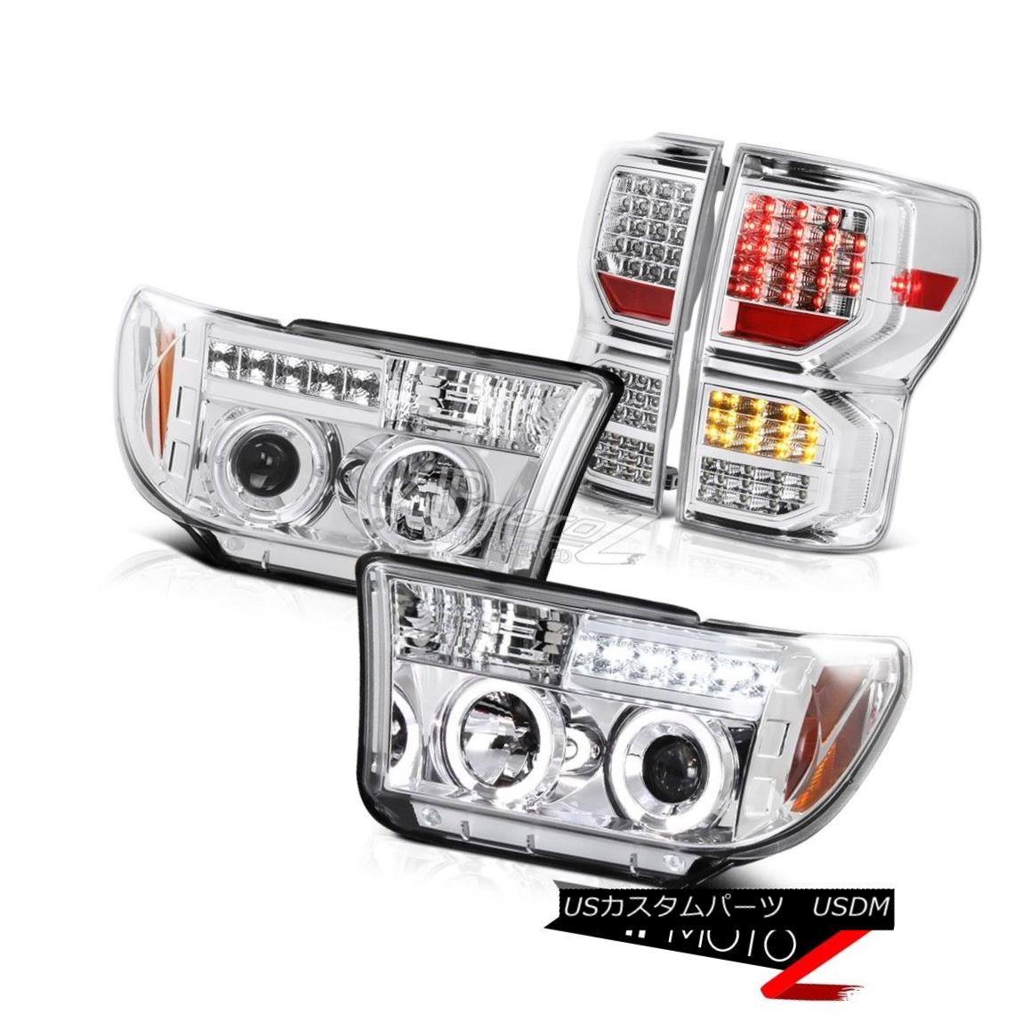 超新作 ライト ランプ Tail Limited Tundra Toyota 07 13 ヘッドライト Brake Limitedテールブレーキランププロジェクターヘッドランプledチューブ Tundra Toyota 07 13 Tube Led Headlamps Projector Lamps