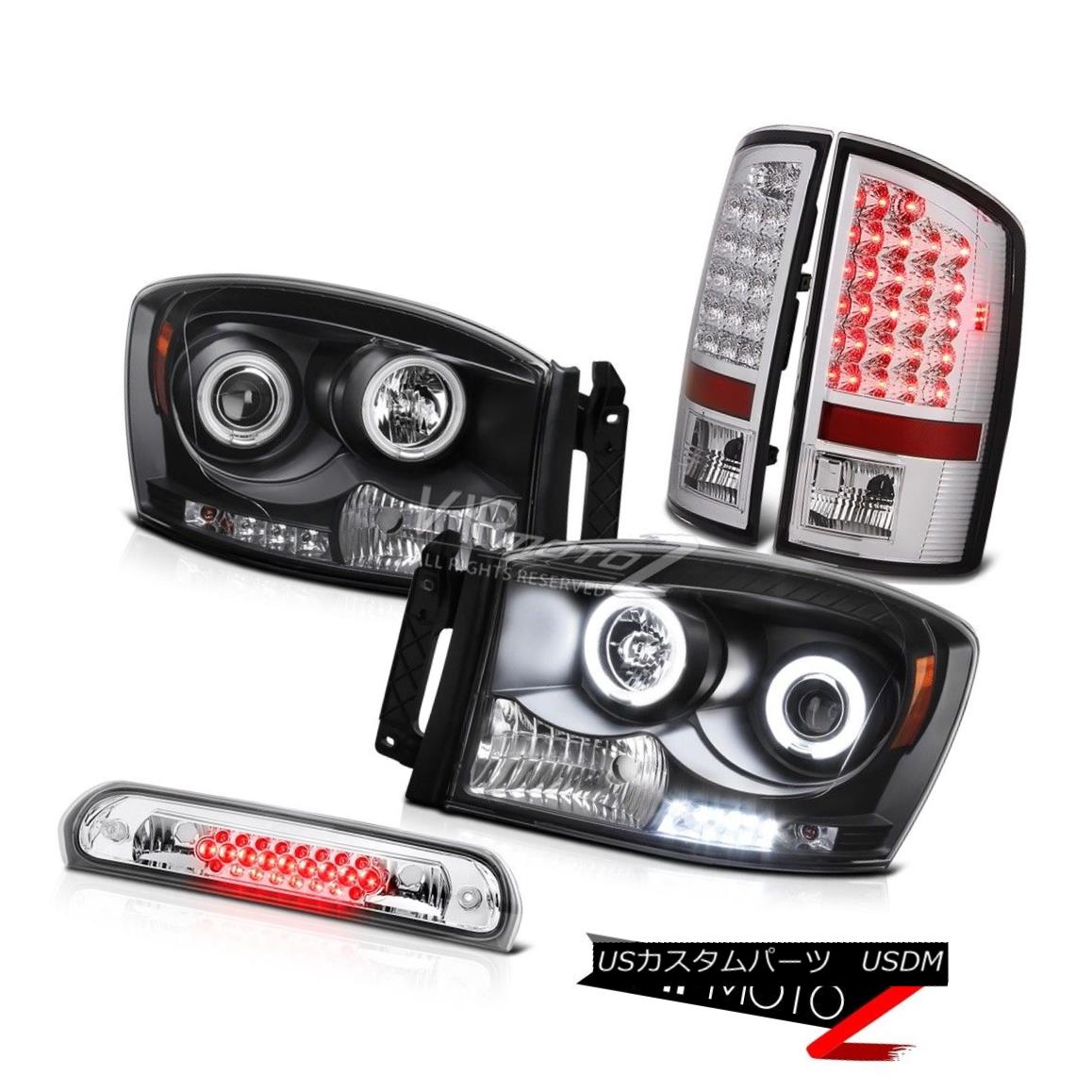 ヘッドライト 2006 Dodge Ram 2500 V8 CCFL Halo Black Headlights LED Tail Lights Euro 3rd Brake 2006 Dodge Ram 2500 V8 CCFL Halo BlackヘッドライトLEDテールライトユーロ3rdブレーキ 【並行輸入品】 64,070円