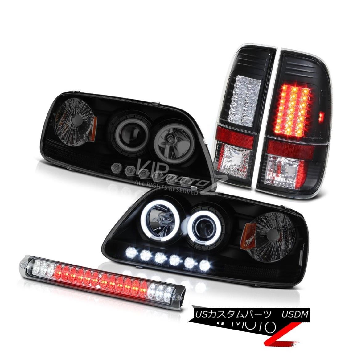 ヘッドライト CCFL Halo DRL Headlights LED Bulb Tail Lights Chrome Third Brake F150 4.2L 97-03 CCFL Halo DRLヘッドライトLED電球テールライトクロームサードブレーキF150 4.2L 97-03 【並行輸入品】
