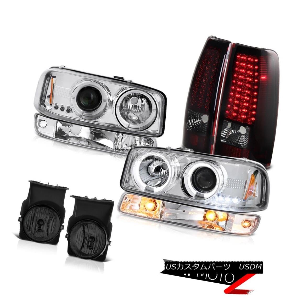 適切な価格 6 0lスモーキーフォグライトリアブレーキランプシグナルライトヘッドライトled Sierra 03 06 Led Headlights Light Signal Lamps Brake Rear Foglights Smokey 6 0l Sierra 03 06 ヘッドライト Usdm 0011 1178 Bronze Qa