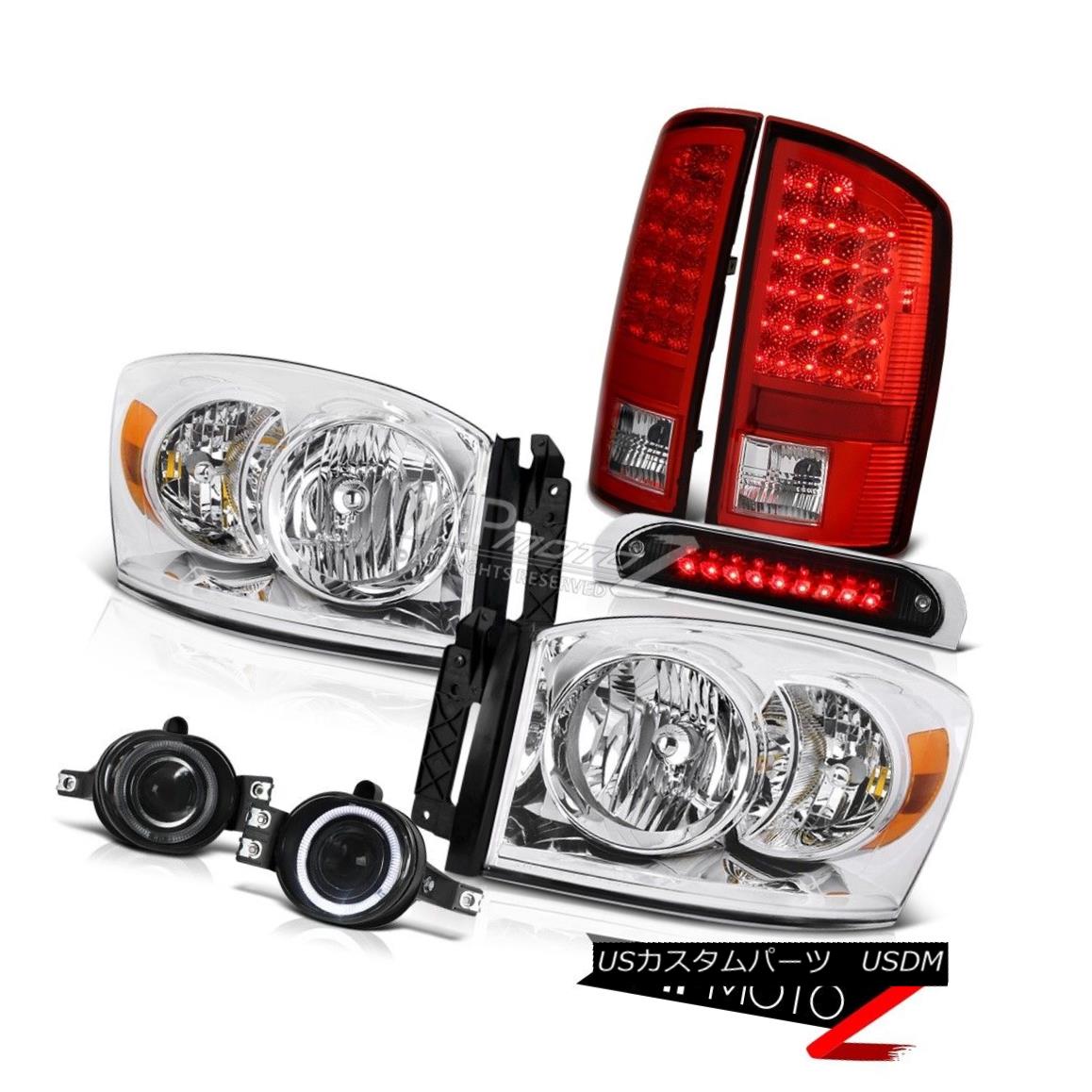 ディズニープリンセスのベビーグッズも大集合 ライト ランプ Brake Third Black Fog Bumper Taillamps Signal Led Headlights 2500 Ram 07 08 ヘッドライト 07 08 2500ヘッドライトled信号タイヤランプバンパーフォグブラック第3ブレーキ Ram Geofcon Fi