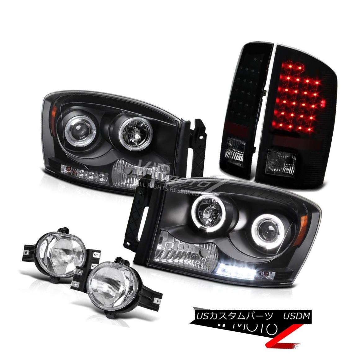 送料無料 新品 ライト ランプ 06 Lights Fog Taillamps Clear Headlight Led Projector Halo Black L R Truck Ram 06 ヘッドライト Ramトラックl Rフォグライト Ledタイルランプ クリーナー Rブラックhaloプロジェクターヘッドライト Zambettis Com