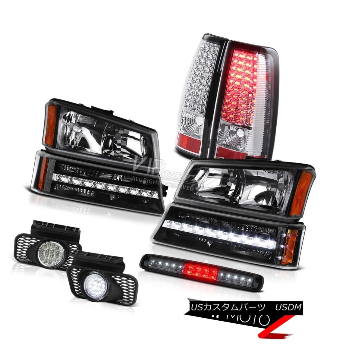 ヘッドライト 03-06 Silverado 1500 Third Brake Lamp Headlights Fog Lights Signal Rear Lamps 03-06 Silverado 1500第3ブレーキランプヘッドライトフォグライト信号リアランプ 【並行輸入品】