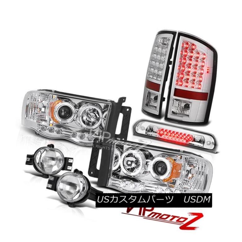 ヘッドライト 02 03 04 05 Ram Magnum V8 LED DRL Headlights Tail Lights Chrome Fog Brake Cargo 02 03 04 05ラムマグナムV8 LED DRLヘッドライトテールライトクロムフォグブレーキカーゴ 【並行輸入品】
