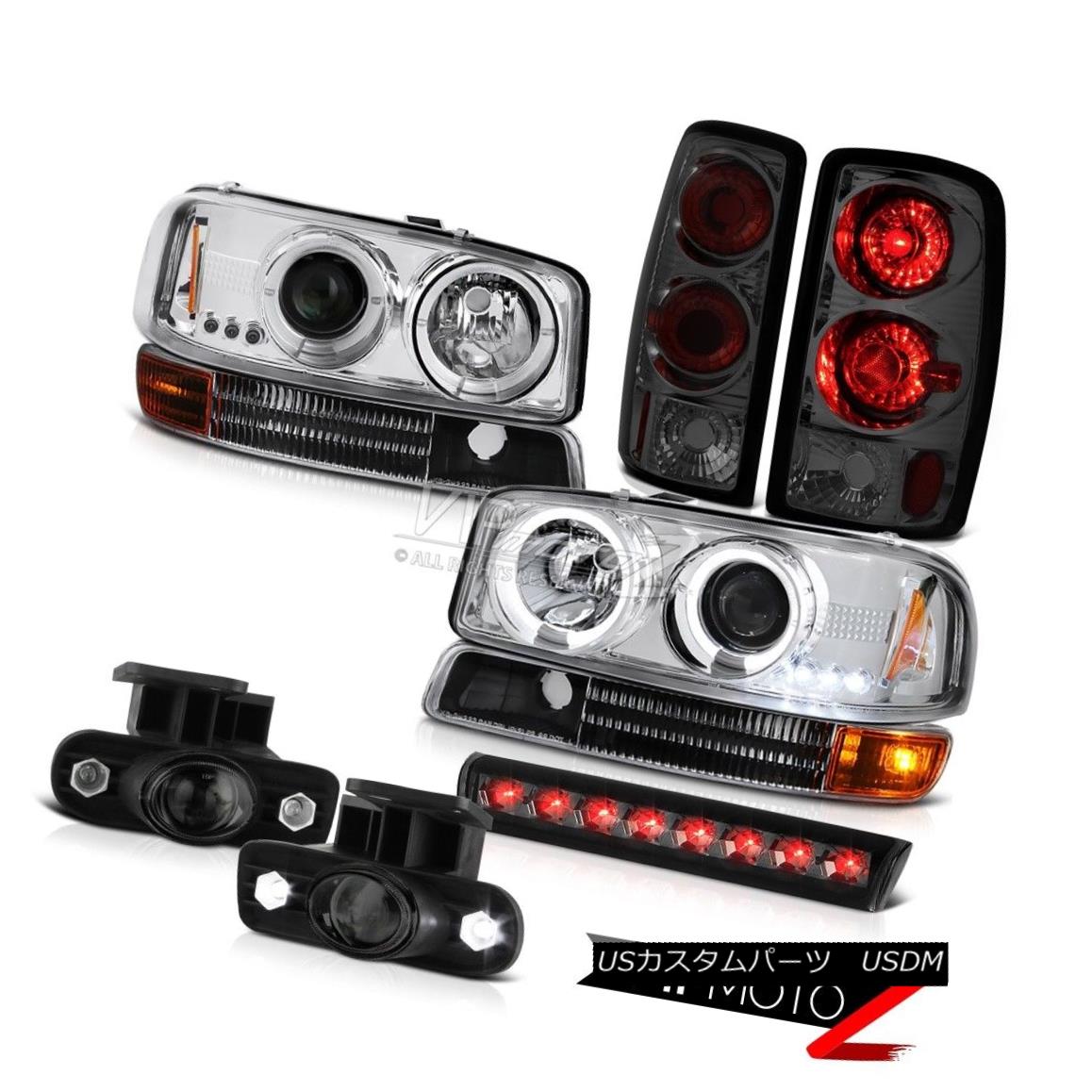 ヘッドライト 00-06 Yukon Factory Style LED Headlamps Brake Lamps Projector FogLamps High Stop 00-06ユーコン工場スタイルLEDヘッドランプブレーキランププロジェクターフォグランプハイストップ 【並行輸入品】