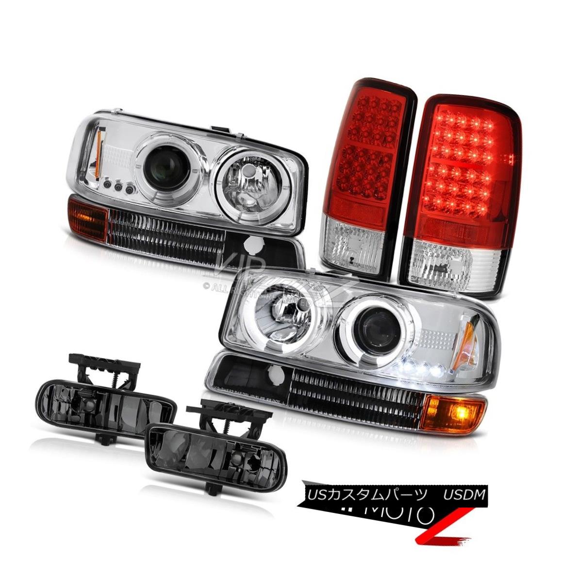 ヘッドライト Angel Eye Halo Headlights Signal SMD Rear Tail Light FogLights 00-06 Yukon XL V8 エンジェルアイヘイローヘッドライト信号SMDリアテールライトフォグライト00-06ユーコンXL V8 【並行輸入品】
