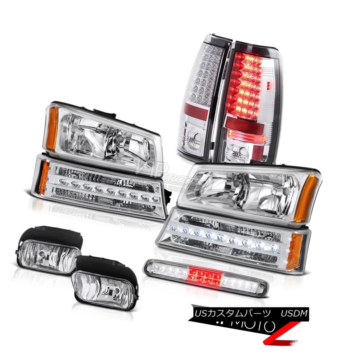 ヘッドライト 2003-2006 Silverado Fog Lamps High Stop Lamp Headlamps Signal Rear Brake Lamps 2003-2006 Silveradoフォグランプハイストップランプヘッドランプ信号リアブレーキランプ 【並行輸入品】