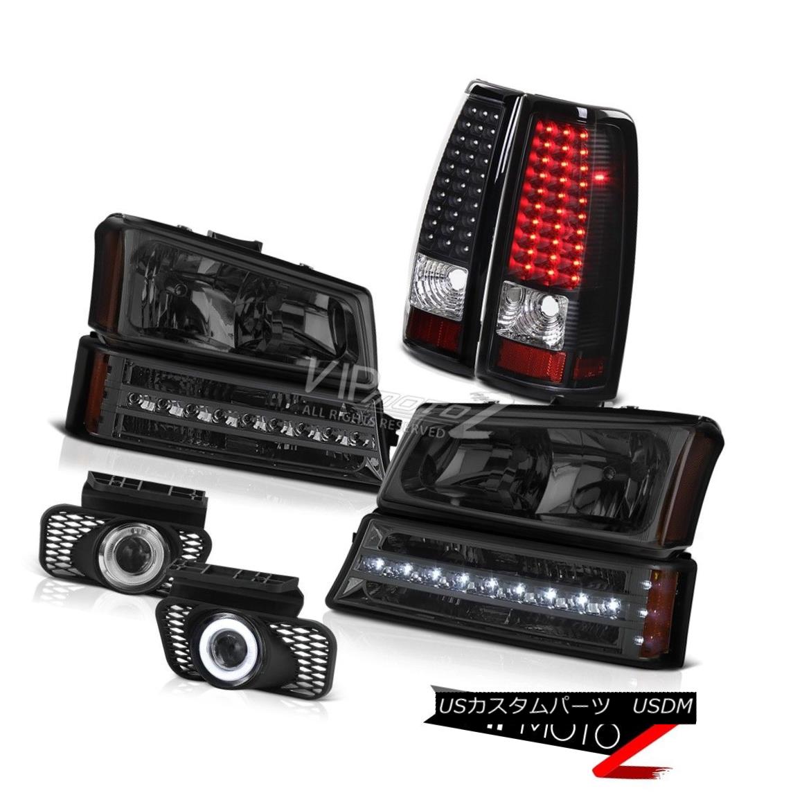 ヘッドライト 2003-2006 Silverado Chrome fog lights taillamps smokey bumper lamp headlights 2003-2006シルヴァードクロームフォグライトテールランプスモーバンパーランプヘッドライト 【並行輸入品】 63,162円