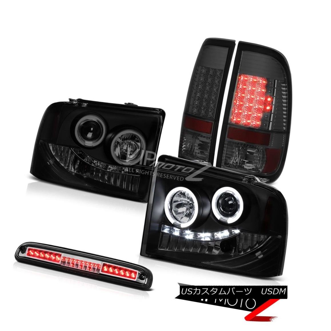 ヘッドライト 2005 2006 2007 Ford F350 Fluorescence Headlights LED Taillamp Chrome Third Brake 2005年2006年2007年Ford F350蛍光灯ヘッドランプLEDタイランプクロム第3ブレーキ 【並行輸入品】