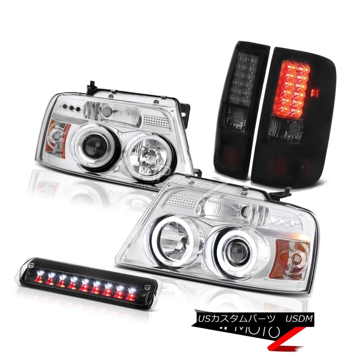 ヘッドライト 04-08 Ford F150 XLT Third Brake Lamp Chrome Headlamps Rear Lamps SMD Brightest 04-08 Ford F150 XLTサードブレーキランプクロームヘッドランプリアランプSMD Brightest 【並行輸入品】