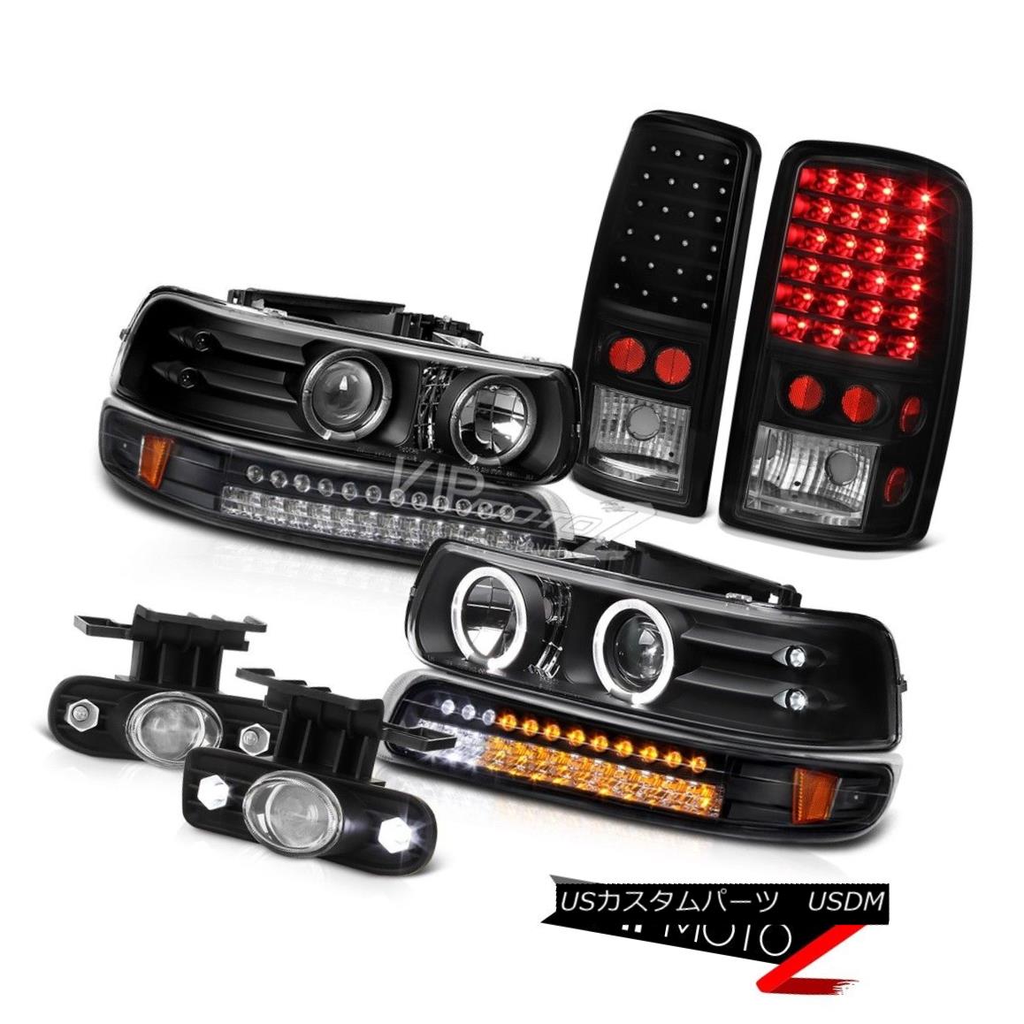 ヘッドライト 00 01 02 03 04 05 06 Chevy Tahoe Halo Projector Headlamp LED Brake Lamps Fog 00 01 02 03 04 05 06 Chevy Tahoe HaloプロジェクターヘッドランプLEDブレーキランプフォグ 【並行輸入品】