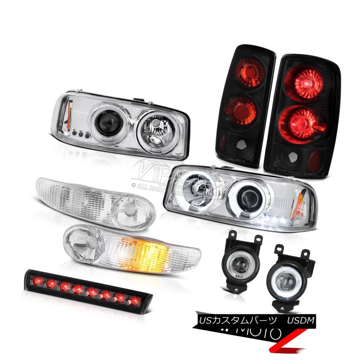 ヘッドライト CCFL Halo Ring Headlight Signal Tail Lamps Foglight High Brake Cargo 01-06 Yukon CCFL Haloリングヘッドライト信号テールランプFoglight High Brake Cargo 01-06 Yukon 【並行輸入品】