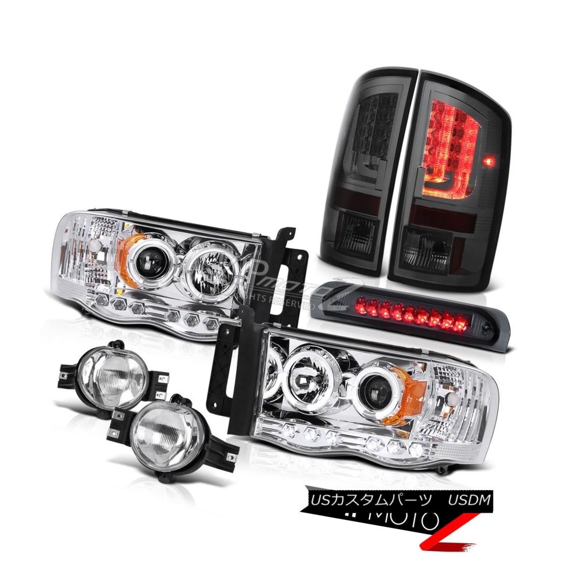 ヘッドライト 2003-2005 Dodge Ram 1500 4.7L Tail Lamps Headlamps Fog High STop Light Halo Rim 2003-2005 Dodge Ram 1500 4.7Lテールランプヘッドランプ霧高いSTopライトHalo Rim 【並行輸入品】