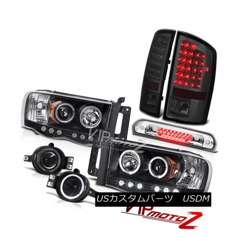 ヘッドライト 02-05 Ram SRT-10 L.E.D DRL Halo Headlights Tail Lights Smoke Foglamps High LED 02-05ラムSRT-10 L.E.D DRLハローヘッドライトテールライトスモークフォグランプハイLED 【並行輸入品】