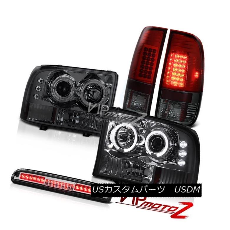 ヘッドライト Smoker Headlights Rear Tail Light LED Roof Stop Clear 99-04 F350 Harley Davidson スモーカーヘッドライトリアテールライトLEDルーフストップクリア99-04 F350ハーレーダビッドソン 【並行輸入品】