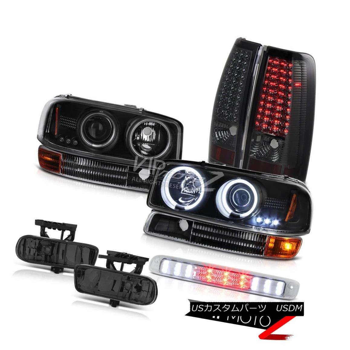 ヘッドライト Devil's Eye CCFL Halo Headlights L.E.D Taillamps Fog Third Brake 99-02 Sierra V8 悪魔の目CCFL HaloヘッドライトL.E.D TaillampsフォグThirdブレーキ99-02 Sierra V8 【並行輸入品】