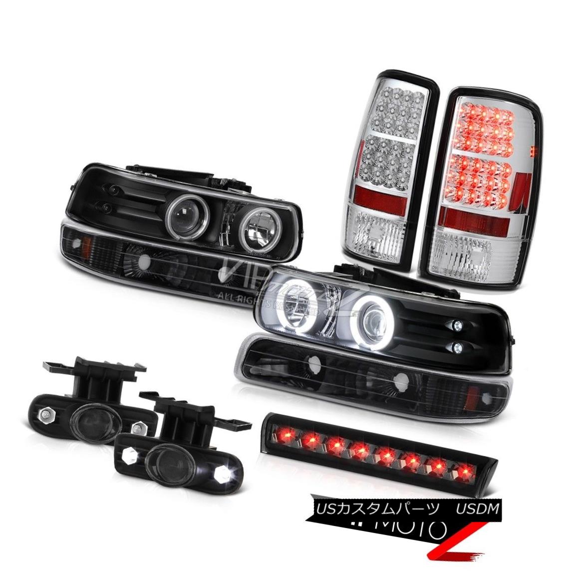 ヘッドライト 2000-2006 Tahoe LT High stop lamp fog lights euro chrome tail signal Headlights 2000-2006タホLTハイストップランプフォグライトユーロクロームテール信号ヘッドライト 【並行輸入品】