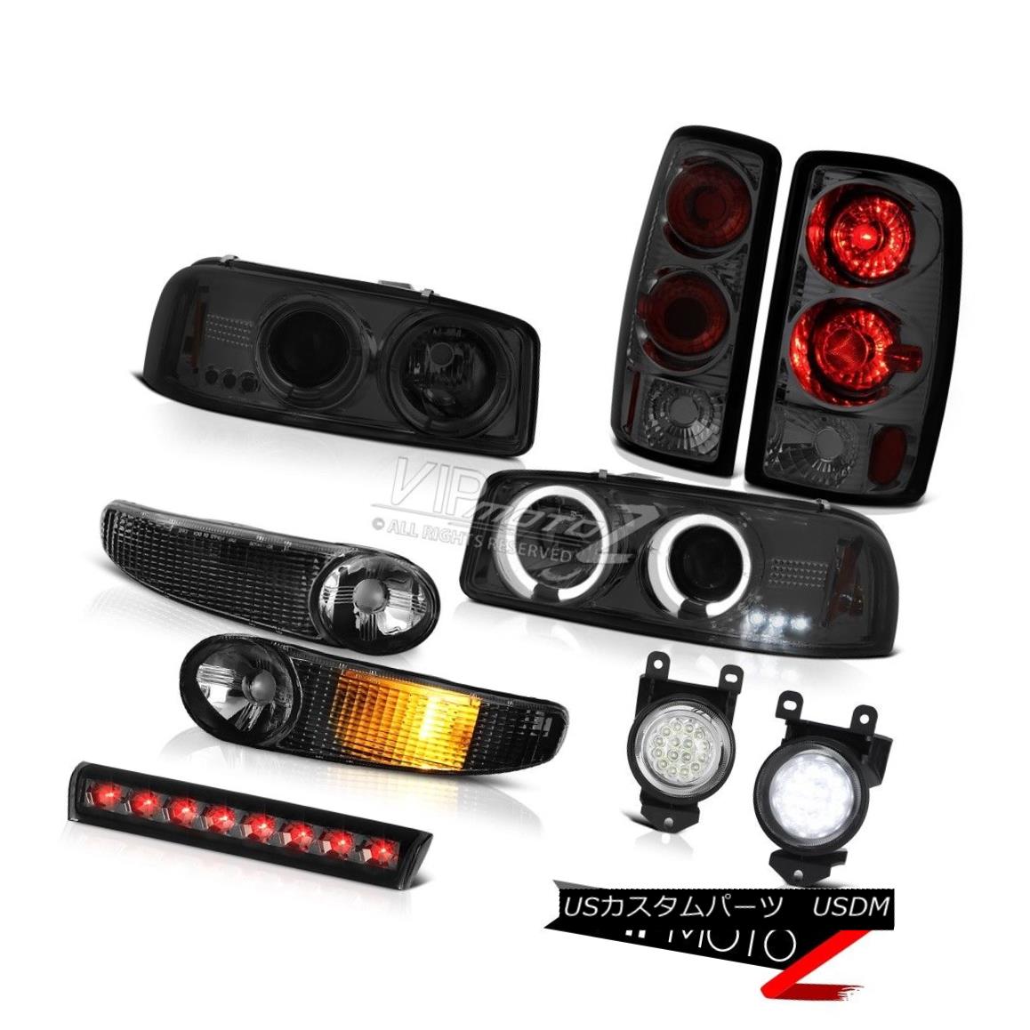 ヘッドライト Angel Eye Headlight Bumper Signal Tail Lights Foglamp LED SMD 2001-2006 Yukon XL エンジェルアイヘッドライトバンパーシグナルテールライトFoglamp LED SMD 2001-2006 Yukon XL 【並行輸入品】